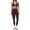 2-Dark Purple, variant on Telankuip Womens 2 Piece Workout Gym Outfits Tummy Control High Waist Stretch Seamless Tight Shorts Matching Sleeveless Deep V-Neck Halter Yoga Bra with Padded Casual Sports Sets 3-Purple XL