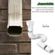 thumbnail image 5 of Tubo de extensión de plástico para drenaje de agua de lluvia Extensor de bajada de drenaje Flexible Hugtrwg Para estrenar, 5 of 8