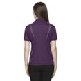 thumbnail image 3 of Ash City Extreme Women's Snag Protection Colorblock Polo Mulberry Purple L, 3 of 3