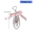 thumbnail image 5 of Delicate Phone Strap Beaded Keychain With Ballet Ribbon Charm For Keys Bags And Personal Styling, 5 of 14