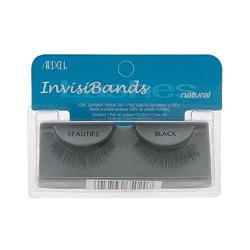 Pestañas Ardell Invisiband, Beauties Negras, 1 Par