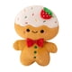 thumbnail image 2 of Adornos de peluche de pan de jengibre Muñeco de jengibre relleno Suave encantador Cojín creativo de Navidad Decoración para fiesta Dormitorio, 2 of 9