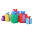 thumbnail image 4 of Occasions Row of Presents Christmas Inflatable Multicolored Polyester 8 ft. 5, 4 of 4