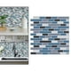 thumbnail image 5 of Pelar y 3D mármol autoadhesivo para salpicaduras 12 "x 12" impermeable a prueba de aceite para cocina, , encimera, azulej estilo 4 BLESIY Azulejos para salpicaduras, 5 of 8