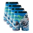 thumbnail image 5 of 4Pcs Sexy Men Underwear Boxer Shorts Cueca Male Printed Panties Lingerie Men Underpants Boxershorts Plus Size Boxer Briefs XXXL 4-1042 XL, 5 of 5
