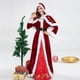 thumbnail image 3 of Disfraz clásico de lujo de señora Claus para Navidad, fiesta de Navidad, disfraz de Papá Noel, vestido rojo para mujer, 3 of 4