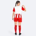 thumbnail image 2 of FORZA Women's Striped Soccer Jersey [XS-XL] | Premium Short Sleeve Soccer Shirts - 5 Stripe Color Options, 2 of 6