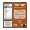 thumbnail image 6 of (4 pack) MadeGood Chocolate Drizzled Cookie Crumble Granola Bars, 5 Healthy Snack Bars, 0.85 oz Each, 6 of 13
