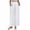 White, variant on Kvture Womens Casual Pants Summer Elastic High Waisted Wide Leg Pant Fashion Baggy Side Button Lounge Trouser with Pockets Black M