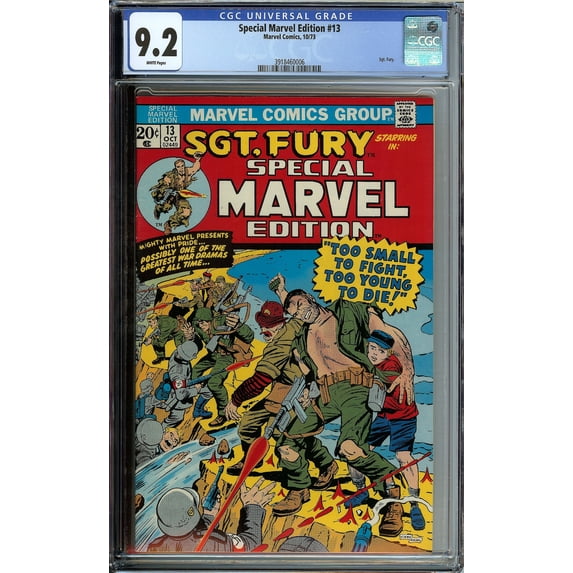 Special Marvel Edition #13 - CGC 9.2 Comic Book