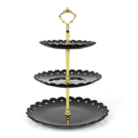 

Cake Stand Three-layer Multi-purpose 4 Colors Cake Rack Stand for Wedding