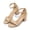 Nude, variant on BOCCA Women’s Ankle Strap Block Heel Sandals, Open Toe One-Band Dress Shoes for Wedding, Party & Daily Wear