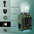 thumbnail image 2 of Ventilador portátil CAZOKASI Personal 10000 mAh Verde, 2 of 7