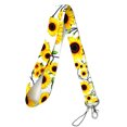 thumbnail image 4 of Sunflowers Flowers Horizontal ID Card Students Work Name card Holder Pass Gym Badge Kids Holder Jewelry Accessories Decorations, 4 of 5