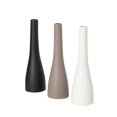 thumbnail image 6 of Sullivans Neutral Slim Ceramic Vase Set of 3, 8.5"H Multicolored, 6 of 8