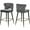 Multi-color, variant on Meridian Furniture Kelly 28"H Velvet Counter Stool in Gray (Set of 2)