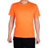 Men Short Sleeve Clothes Casual Wear Tee Cycling Biking Sports T-shirt Orange S