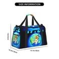 thumbnail image 2 of Lsque Bluey Pattern Hand Travel Bag, Weekender Carry On for Women Men, Sports Gym Bag, Workout Duffel Bag, Overnight Shoulder Bag fit 15.6 Inch Laptop, 2 of 6