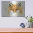 thumbnail image 4 of Luxe Metal Art 'Fox Fire' by Michelle Faber, Metal Wall Art, 16"x12", 4 of 7
