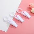 thumbnail image 3 of 10Pcs Hanger Clips for Laundry Room Secure Hold Space-saving Plastic Square Clips with Hooks for Home Use, 3 of 8