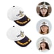 thumbnail image 3 of 2 piezas de gorra de béisbol portátil transpirable gorra de béisbol con sombrero de sol gorro de sol capitán de béisbol sombrero de béisbol, 3 of 8