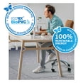 thumbnail image 3 of Floortex® BioPVC Eco Friendly Reduced Carbon Chair Mats for Low Pile Carpets up to 1/4" - 29" x 47", 3 of 10