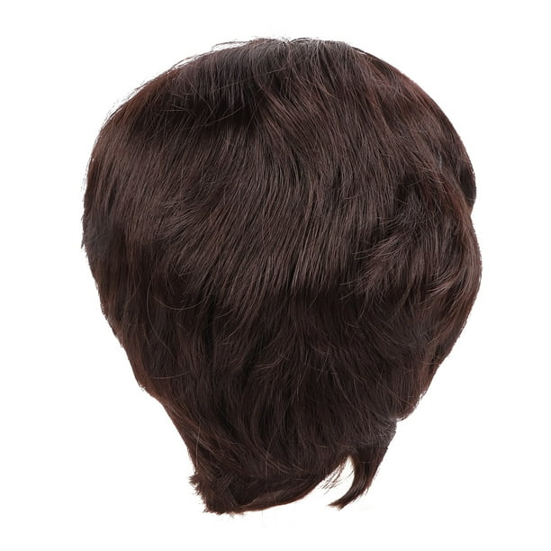 Peluca Para Hombre, Versátil, Cómoda, Recortada Meticulosamente, Hermosa, Suave, Reemplazo De Cabello Completo Para Hombre Para Halloween Para Cosplay
