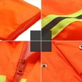 thumbnail image 4 of Impermeable, doble grueso, , pantalones de lluvia, reflectante para adultos, eléctrica, motocicleta, impermeable XXL Yotijar Traje de lluvia para hombres, 4 of 10