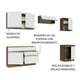 thumbnail image 4 of Cocina Integral 260cm Glamy Madesa Marrón/Blanco 05, 4 of 5