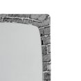 thumbnail image 2 of Ambesonne Antique Fitted Sheet, World Map on Old Brick, Queen Size, Pale Grey White, 2 of 2