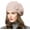 Apricot, variant on Women's Beret Hat with Flowers & Pearls, Rabbit Hair Blend French Beret