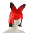 thumbnail image 1 of Peluca para cosplay con orejas de zorro rojo, corta, estilo Bob, alambre de alta temperatura, 1 of 3