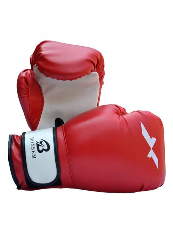 Last Punch Adult-sized Buffed-PVC Boxing Gloves And Head Gear Set Of Two 
