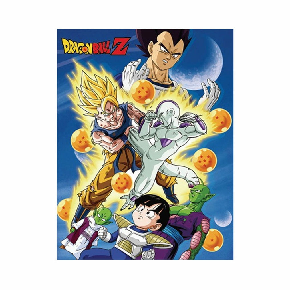 Dragon Ball Z Group With Sky Sublimation Throw Blanket Walmart Canada