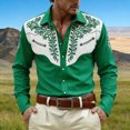 thumbnail image 4 of Camisetas de Navidad de Manga Larga para Hombre Camiseta de Manga Larga Casual de Moda para el Otoño Invierno Al Aire Libre Diario, 4 of 4