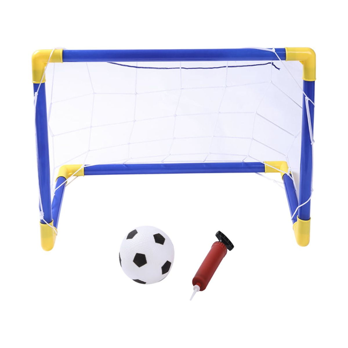 Toysery Hover Mini soccer goal set - kids soccer set - Comes with 2 Goals  with Net - kids soccer goal games – soccer ball set with two goals