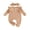 Camel, variant on Bagilaanoe Baby Girl Fall Jumpsuits Newborn Long Sleeve Bodysuit Headband 3M 6M 9M 12M 18M Infant Casual One Piece Romper