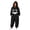 Grey, variant on Adult Halloween Pumpkin Onesie BWASD Mens and Womens Matching Halloween Onesie Pajamas Hooded Loungewear with Pocket Print Soft Plush Sleepwear for Cold Fall Winter Black,L