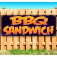 thumbnail image 1 of BBQ Sandwich 13 oz Vinyl Banner With Metal Grommets, 1 of 4