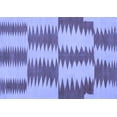 thumbnail image 1 of Ahgly Company Indoor Rectangle Abstract Blue Contemporary Area Rugs, 2' x 3', 1 of 4