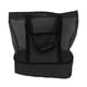 thumbnail image 5 of Bolsa de playa de malla multifunción con diseño de malla y cremallera superior que mantiene la frescura, tela duradera, para playa, jardín, camping, color negro, 5 of 15