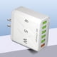 thumbnail image 5 of Cargadores de pared de 6 puertos Cargador de teléfono USB ligero para iPhone 14 13 12 Huawei FLhrweasw Nuevo, 5 of 9