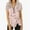Pink womens blouses and tops dressy, variant on Wycnly Womens Blouses and Tops Dressy Going out Casual Quarter Zipper Irregular Hem Tunic Shirts Summer Floral V-Neck Short Sleeve Cute Tees Tops White s