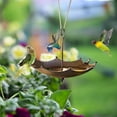 thumbnail image 2 of OYIGU Umbrella-Shaped Hummingbird Feeder with Tray, 2 of 5