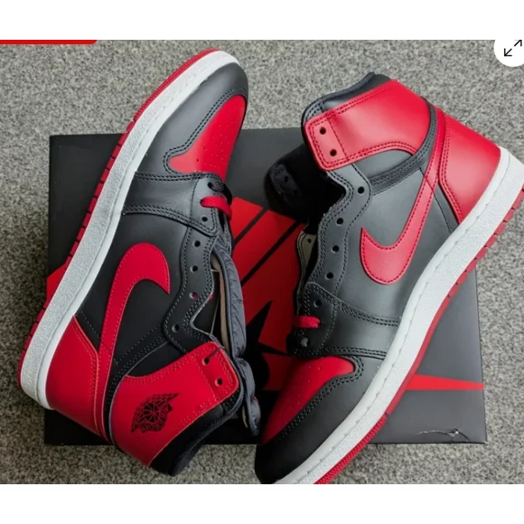 Nike Air Jordan 1 Retro High '85 OG Bred 2025 UK 7
