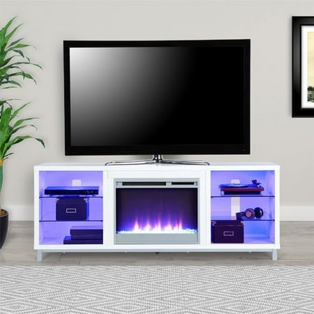 Latitude Run Ilyse 65 TV Stand with Fireplace Walmart