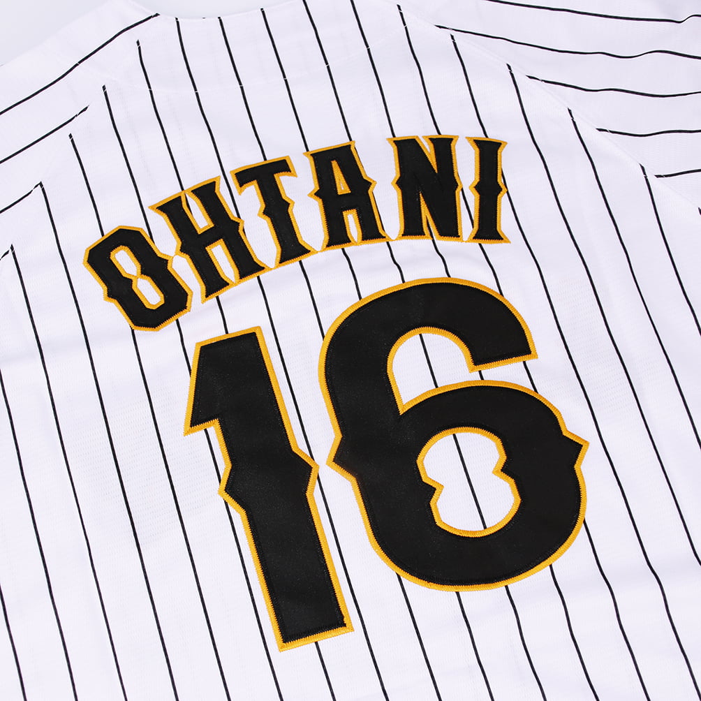  Mens Ohtani Baseball Jersey #17 Shotime Clothing Samurai Japan  Short Sleeve Shirts Stitched Black Size S : Clothing, Shoes & Jewelry