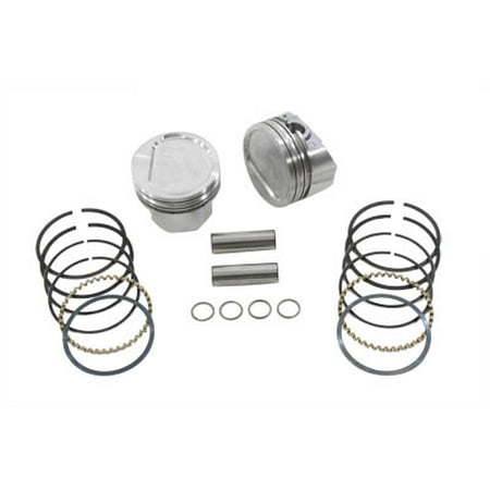 Keith Black Piston - 883cc Conversion Piston Set .010 Oversize,for Harley Davidson,by Keith Black