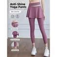 thumbnail image 4 of Top-kevin Women's Athletic Skort with Built-In Leggings - Color Block, Stretchy & Breathable for Running, Golf, Gym - Casual Style - For Women - Suitable for Sports & Fitness, 4 of 10
