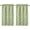Sage Green, variant on Farmhouse Kitchen Curtains 24 Inch Length Country Window Curtain Over Sink Rustic Small Short Tier for Bathroom Cafe Rod Pocket (2 Panels, 27.5" W x 24" L)